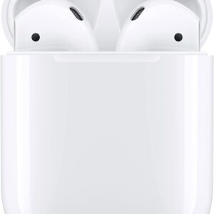 Apple AirPods (2nd Generation) Wireless Earbuds with Lightning Charging Case Included. Over 24 Hours of Battery Life, Effortless Setup. Bluetooth Headphones for iPhone