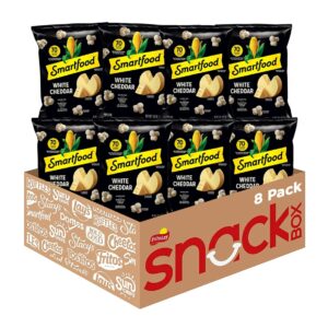 Smartfood White Cheddar Flavored Popcorn, 2.0 Ounce, 8.0 Count