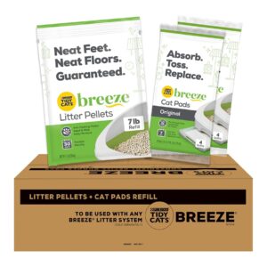 Purina Tidy Cats Breeze Litter System Cat Refill Bundle – 7.91 lb. Box