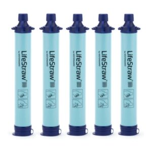 LifeStraw Personal Water Filter for Hiking, Camping, Travel, and Emergency Preparedness