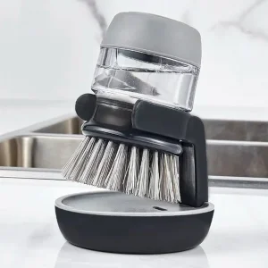 2 in 1 Soap Dispensing Palm Brush