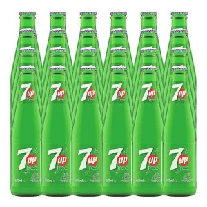7UP Lemon & Lime Zero Bottles 24 x 330ml Case (11/24)