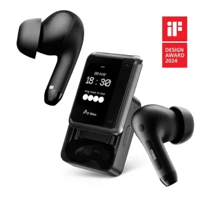 [New User Only 0.99 Free Shipping]IKKO ActiveBuds AI Touchscreen smart Bluetooth Earphones Powered by ChatGPT