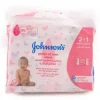 Johnson's Baby Wipes Gentle All Over Wipes, 2+1 Packs Of 72 Wipes, 216 Total Count